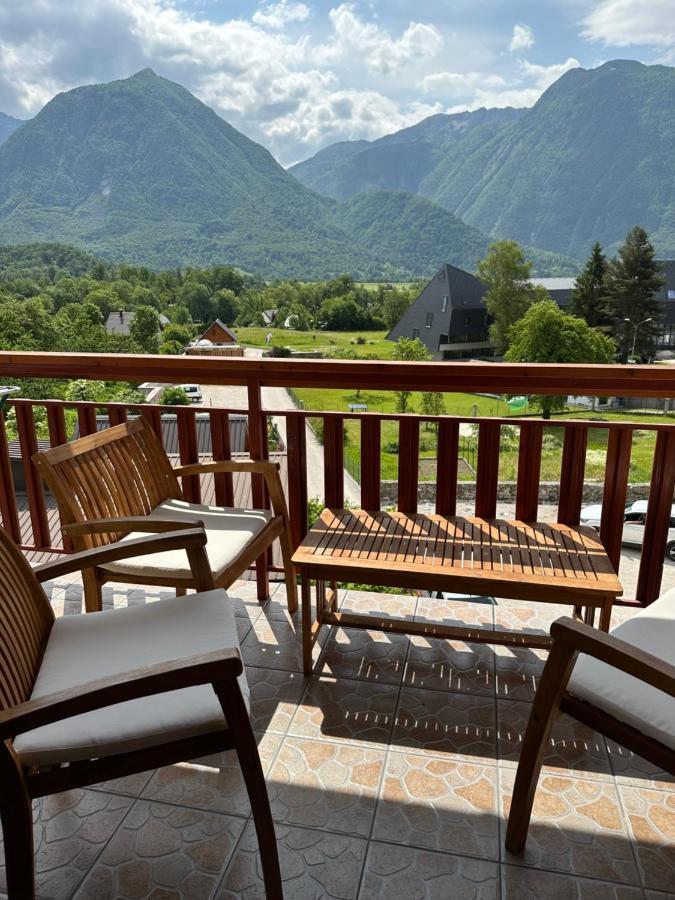 Apartments Rombon Bovec Bagian luar foto